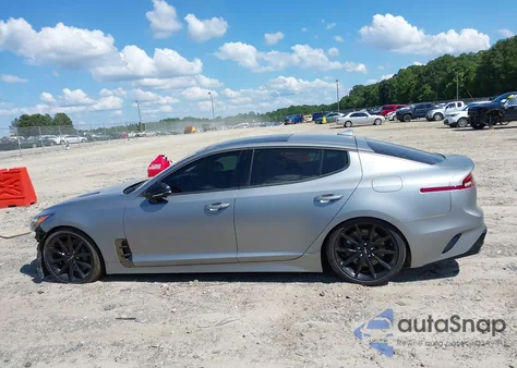 2023 Kia Stinger Gt2 из США, поврежденный, VIN KNAE55LC5P6134789